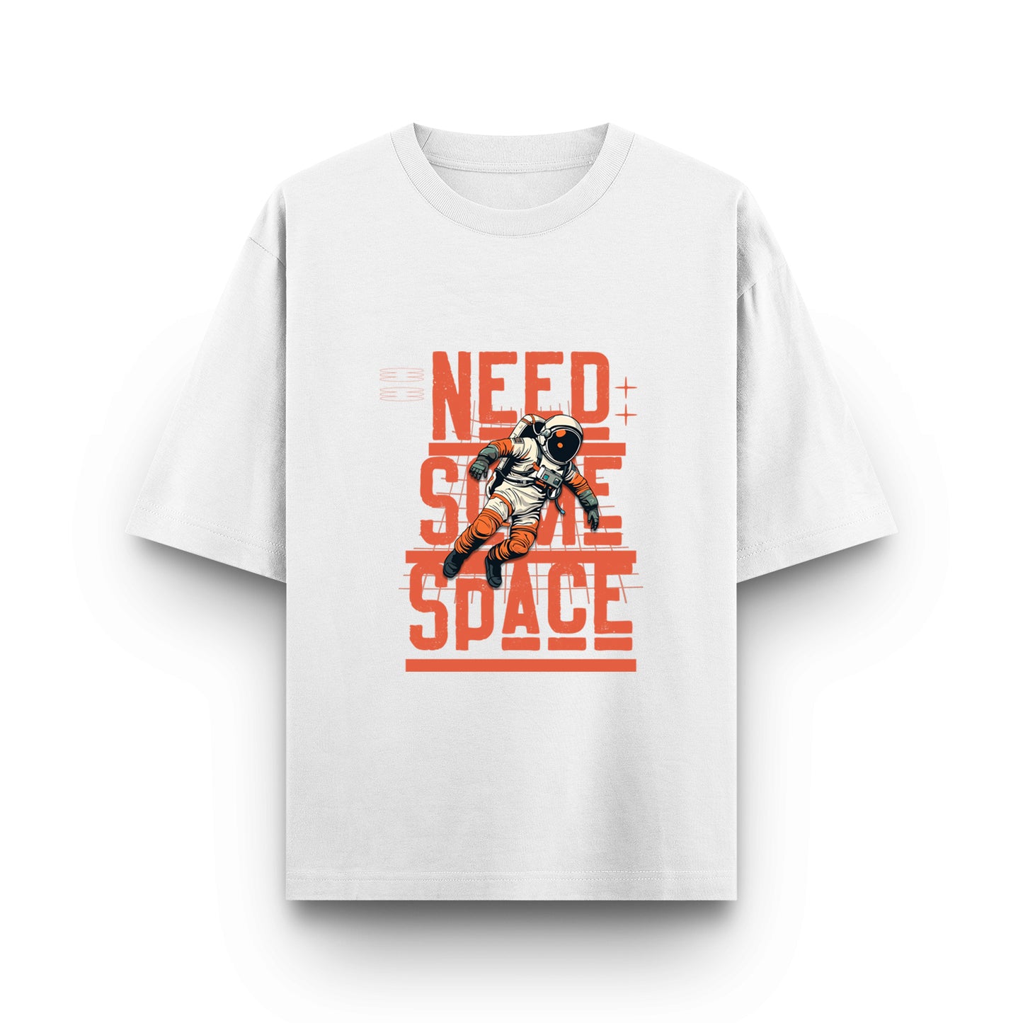 Need Some Space - Premium Unisex Oversized Classic Tee – 240 GSM