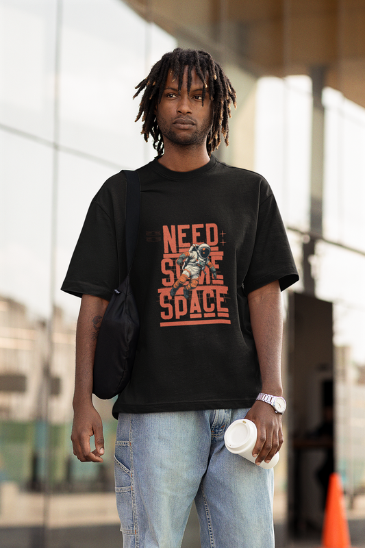 Need Some Space - Premium Unisex Oversized Classic Tee – 240 GSM