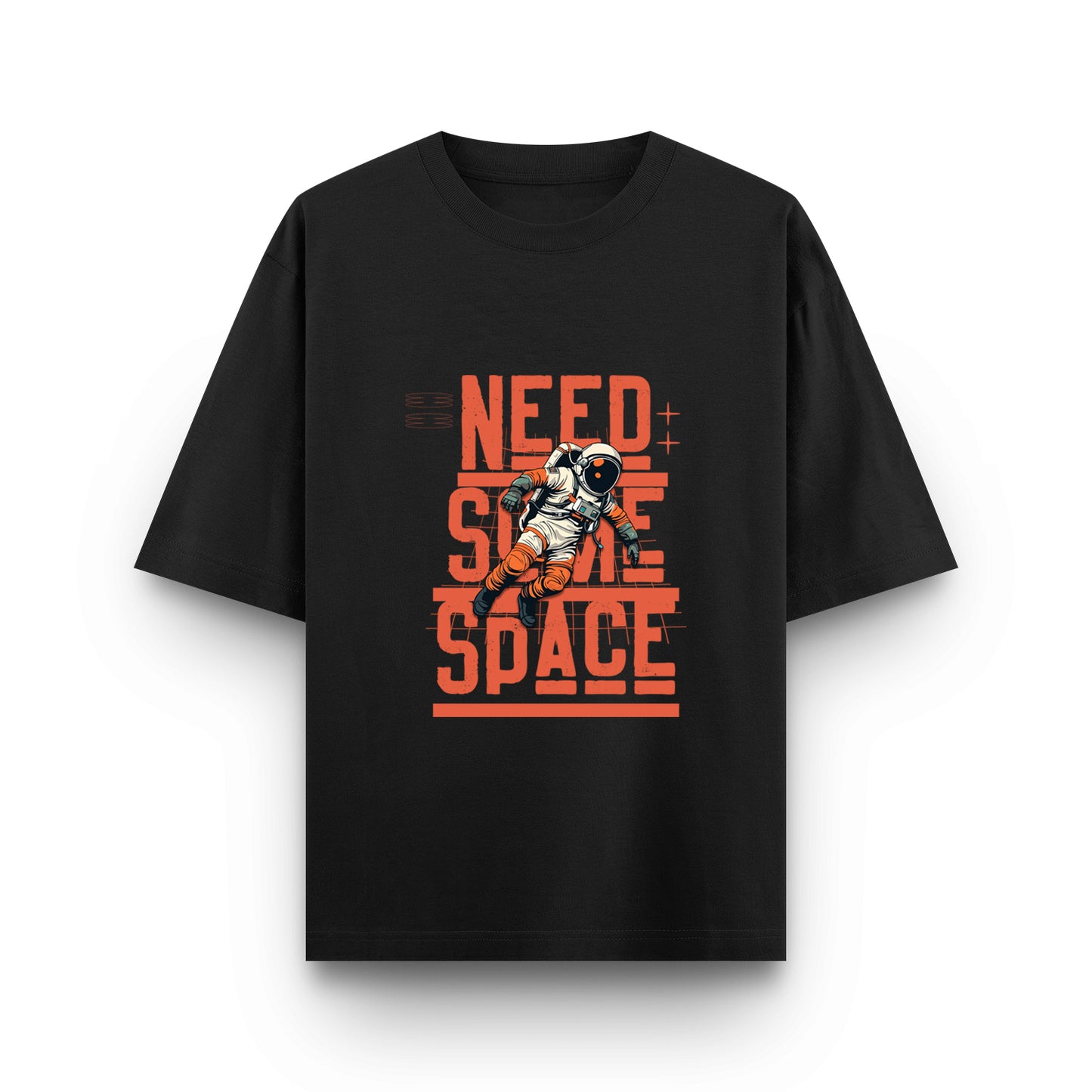 Need Some Space - Premium Unisex Oversized Classic Tee – 240 GSM
